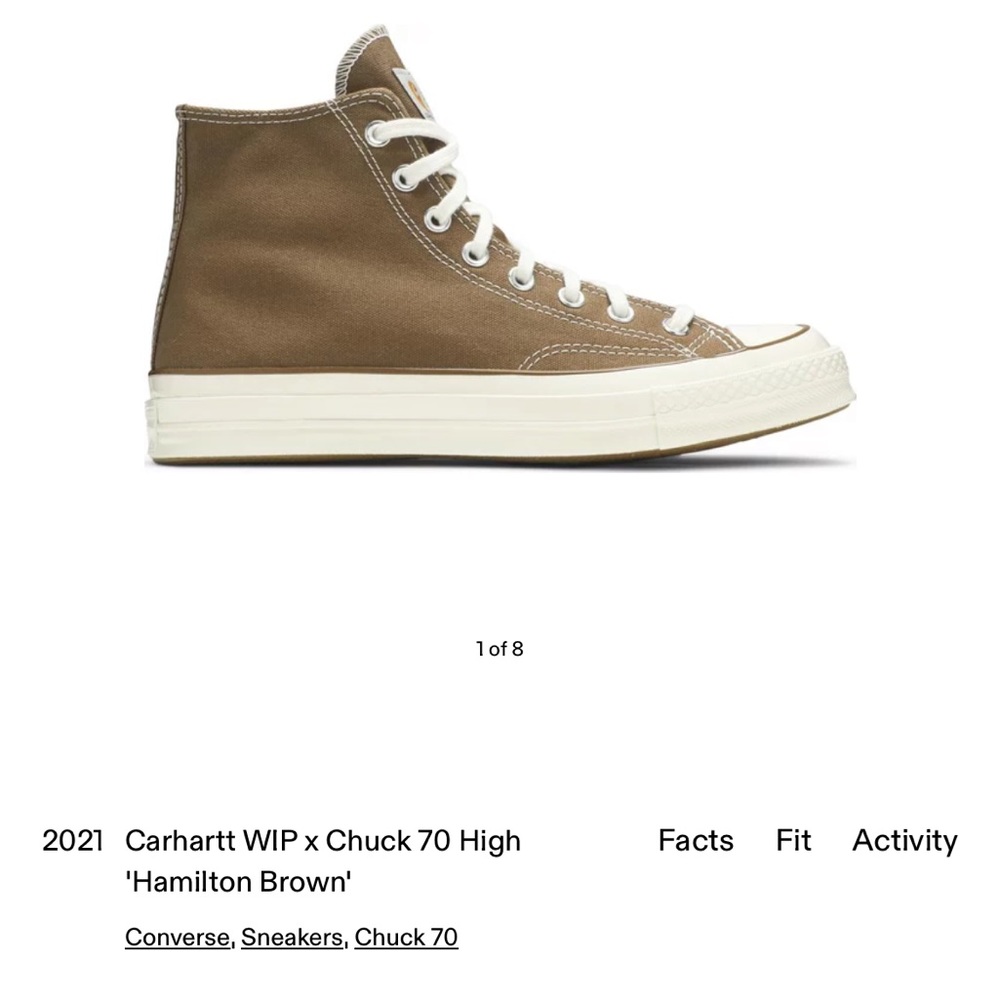 Carhartt WIP x Chuck 70 High 'Hamilton Brown'